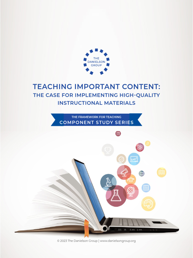 High-Quality Instructional Materials Guide | PDF | Learning | Teachers