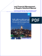 Full Multinational Financial Management 10Th Edition Shapiro Solutions Manual Online PDF All Chapter