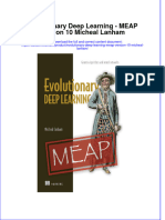 Download full ebook of Evolutionary Deep Learning Meap Version 10 Micheal Lanham online pdf all chapter docx 