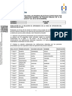 Relacion de Aprobados Fase Oposicion - Aux Adtvo Libre