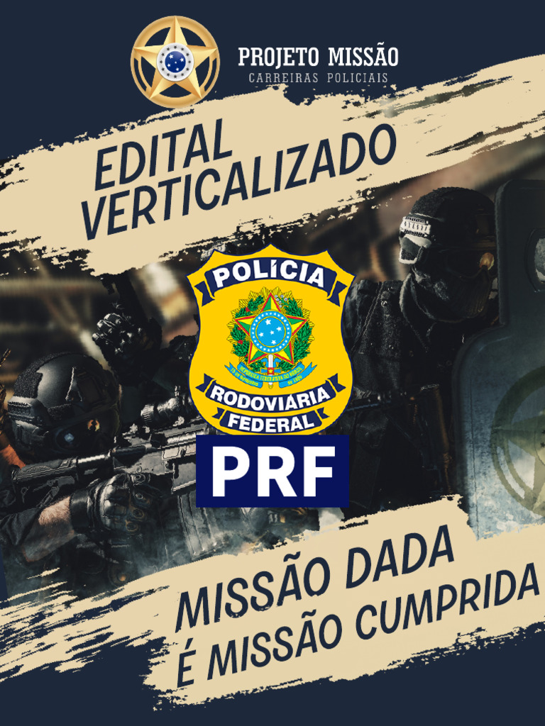 Edital PRF: Conteúdos e Revisões | PDF | Administração pública ...