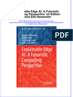 Full Ebook of Explainable Edge Ai A Futuristic Computing Perspective 1St Edition Aboul Ella Hassanien Online PDF All Chapter