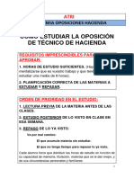 2 CTH  CÓMO ESTUDIAR LA OPOSICIÓN