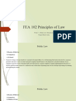 FEA 102 Week 7 Public Law II