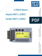 WEG Cfw11 Enc1 and Enc2 Encoder Modules 0899.5485 Installation Guide English