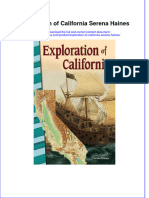 Download full ebook of Exploration Of California Serena Haines online pdf all chapter docx 