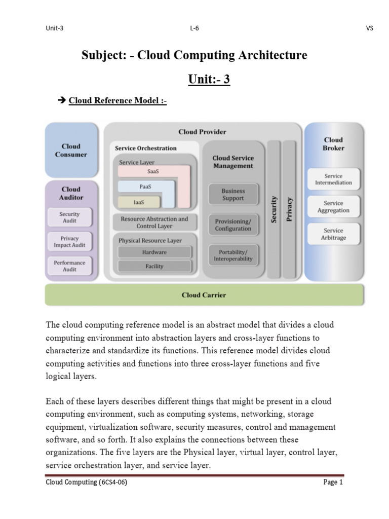 Unit 2 | PDF | Cloud Computing | Computing