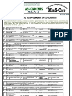 Financial Management and Accounting