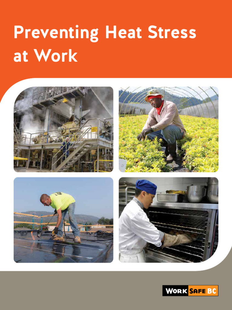Preventing Heat Stress at Work PDF en | Download Free PDF ...
