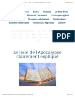 Analyse Verset Par Verset Du Chapitre 9 de L'apocalypse - Le Livre de L' Apocalypse Expliqué Verset Par Verset Chap9