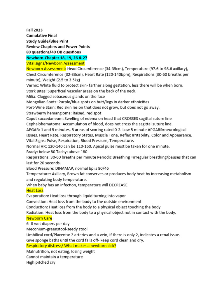 fall-2023-cumulative-final-study-guide-blue-print-review-chapters-and