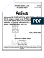 Certificado Proex 101320