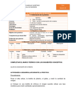 Práctica Ley de La Conservación de La Materia