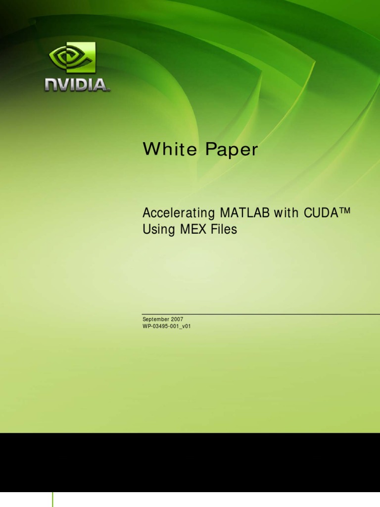 Accelerating Matlab With CUDA | PDF | Graphics Processing Unit | C ...