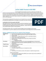 Rehabilitation Protocol For Ankle Fracture With Orif