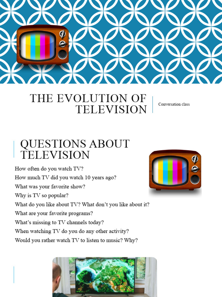 History and Future of Television | PDF | Television | Information And ...