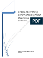 Crispy Answers to Behavioral Interview Questions By Sagheer 1.3