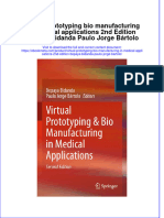 Ebook Virtual Prototyping Bio Manufacturing in Medical Applications 2Nd Edition Bopaya Bidanda Paulo Jorge Bartolo Online PDF All Chapter