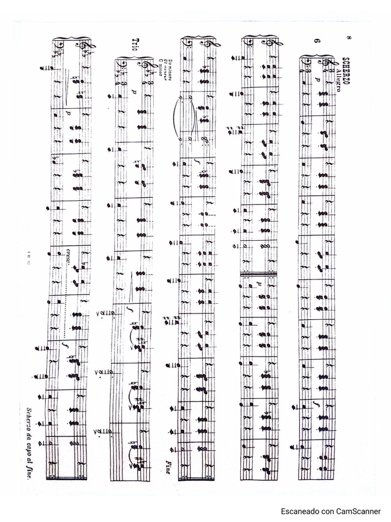Scherzo partitura pdf