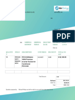 Quote: Date Expiration Date Invoice No