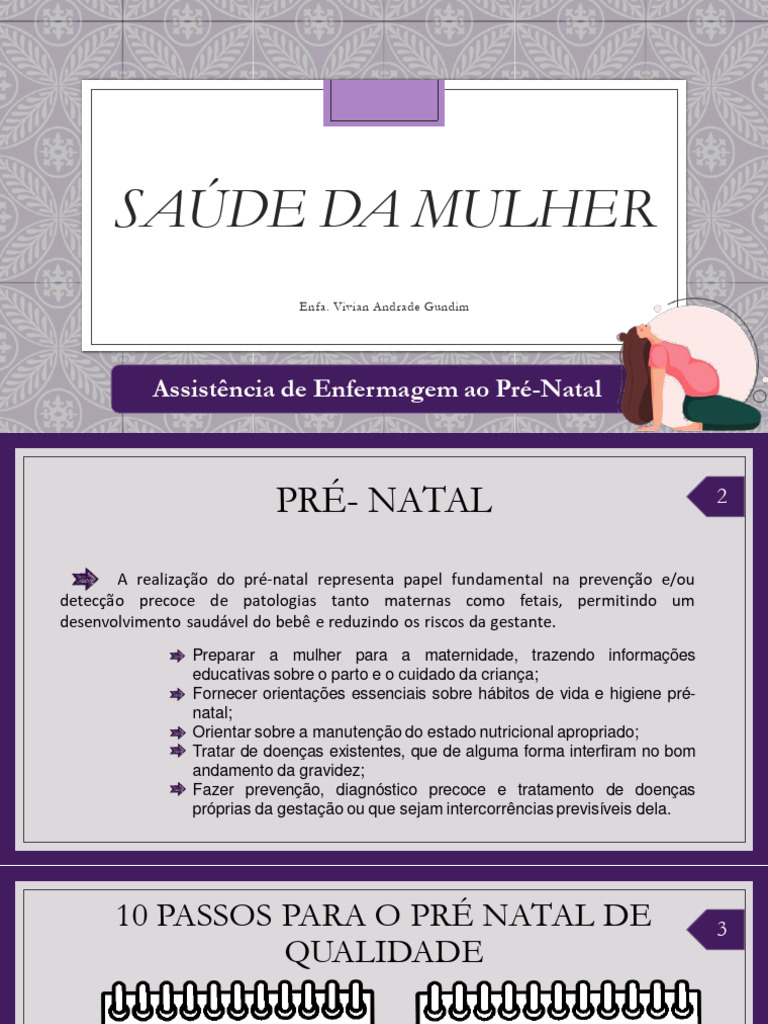 Assistência ao Pré-Natal de Gestantes | PDF | Gravidez | Enfermagem