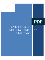 Antologia de Negociaciones Colectivas