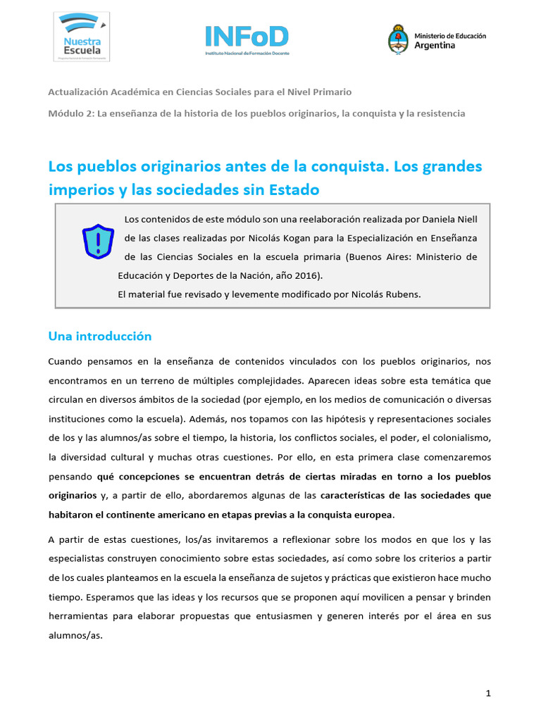 Pueblos originarios antes de la conquista | PDF | Imperio Inca | Sociedad