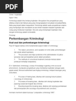 Download Kriminologi 1 by Purwanto SN73550656 doc pdf