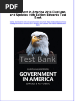 Full Government in America 2014 Elections and Updates 16Th Edition Edwards Test Bank Online PDF All Chapter