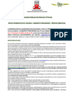 Edital Normativo No 04 2023 Gabarito Preliminar