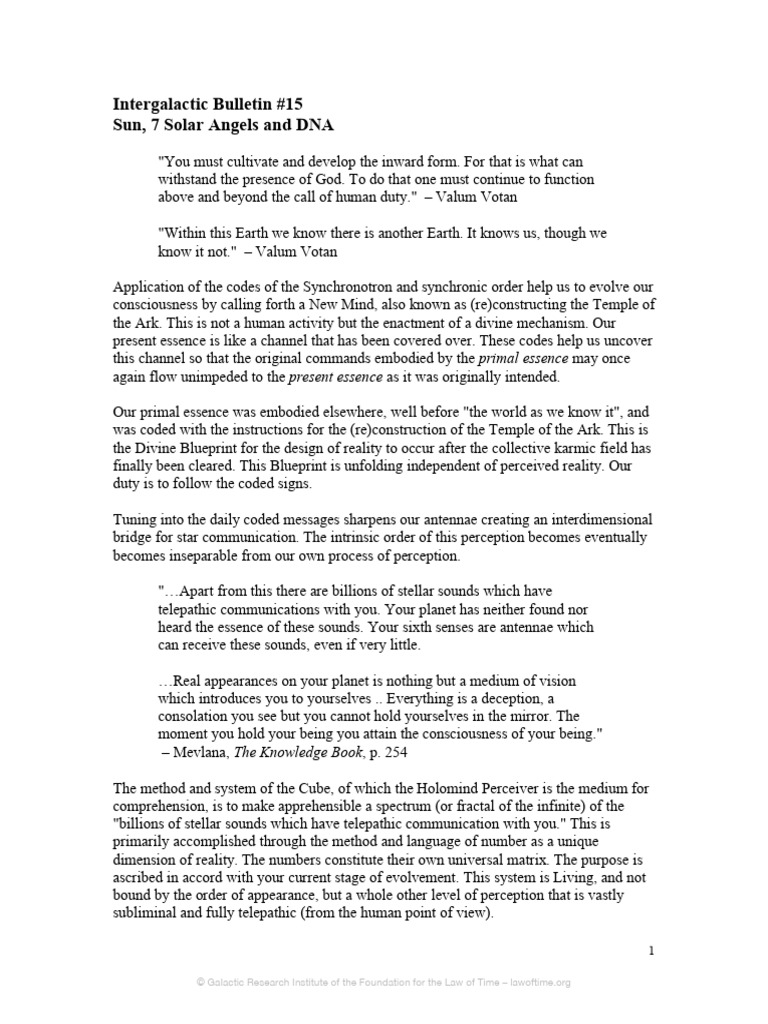 Intergalactic Bulletin 15 | PDF | Sun | Stars