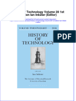 Full Ebook of History of Technology Volume 28 1St Edition Ian Inkster Editor Online PDF All Chapter