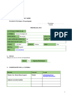 Programa Teorias PSicologicas II