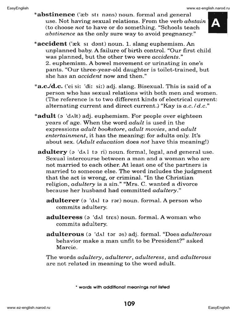Dirty Words | PDF