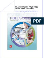 Full Holes Human Anatomy and Physiology 14Th Edition Shier Test Bank Online PDF All Chapter
