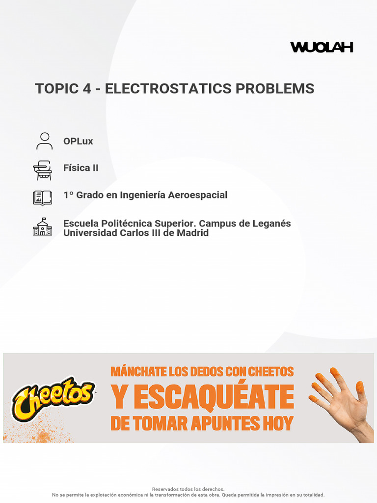 Electrostatics Problem Set for Engineers | PDF | Sphere | Latitude