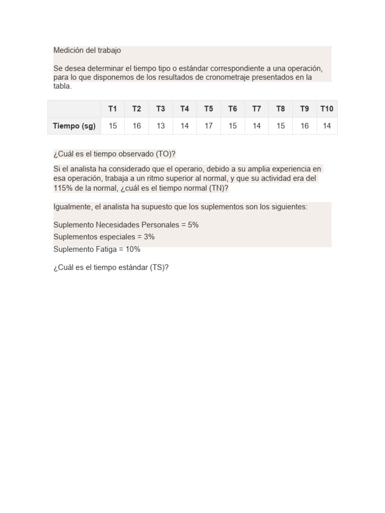 Problema A Resolver | PDF