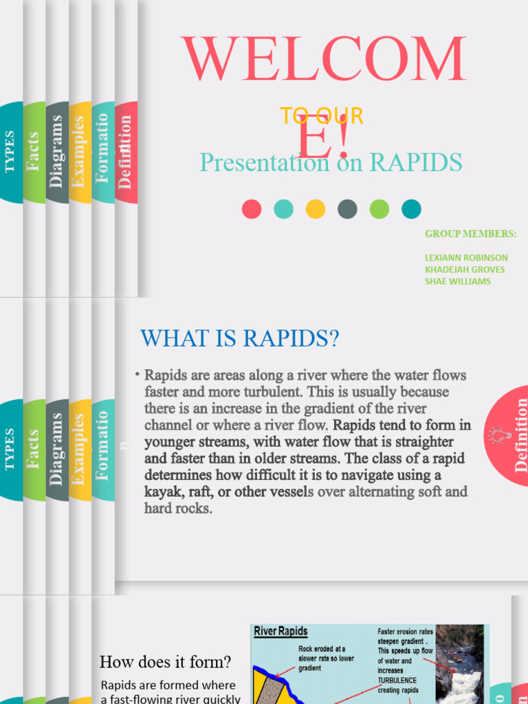 Understanding Rapids in Geography | PDF | River | Geomorphology