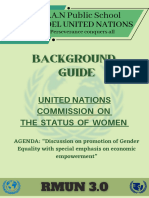 United Nations - Commission On - The Status of Women