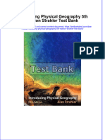 Full Introducing Physical Geography 5Th Edition Strahler Test Bank Online PDF All Chapter