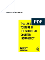 THAILAND Torture in The Southern Counter-Insurgency