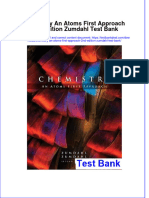 Full Chemistry An Atoms First Approach 2Nd Edition Zumdahl Test Bank Online PDF All Chapter