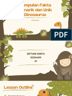 Septiani Ernita - 1222060101 (PPT Dinosaurus)