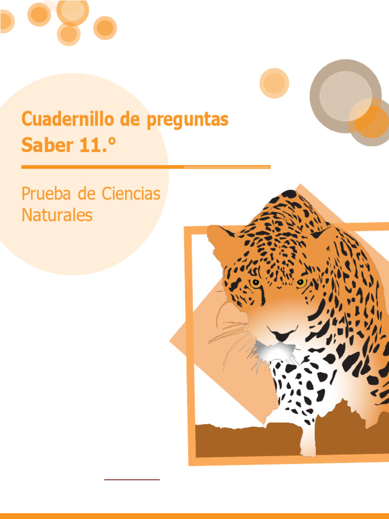 Cuadernillo de Preguntas Saber 11 Ciencias | PDF | Adn | Mezcla