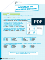 Adjectives Possessive Pronouns: Grammar Files