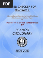 Download Speed Checker for Highways by bariq92raza SN73555015 doc pdf