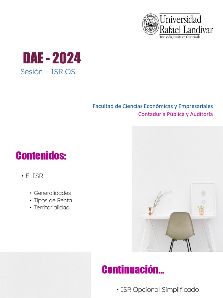 Guía del ISR en Guatemala 2024 | PDF | Impuesto sobre la renta | Impuestos