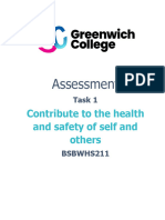 BSBWHS211 - Assessment Task 1 V2