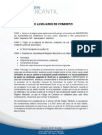 6 Inscripcion de Auxiliares de Comercio