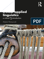 Critical Applied Linguistics - A Critical Re-Introduction, Second Edition